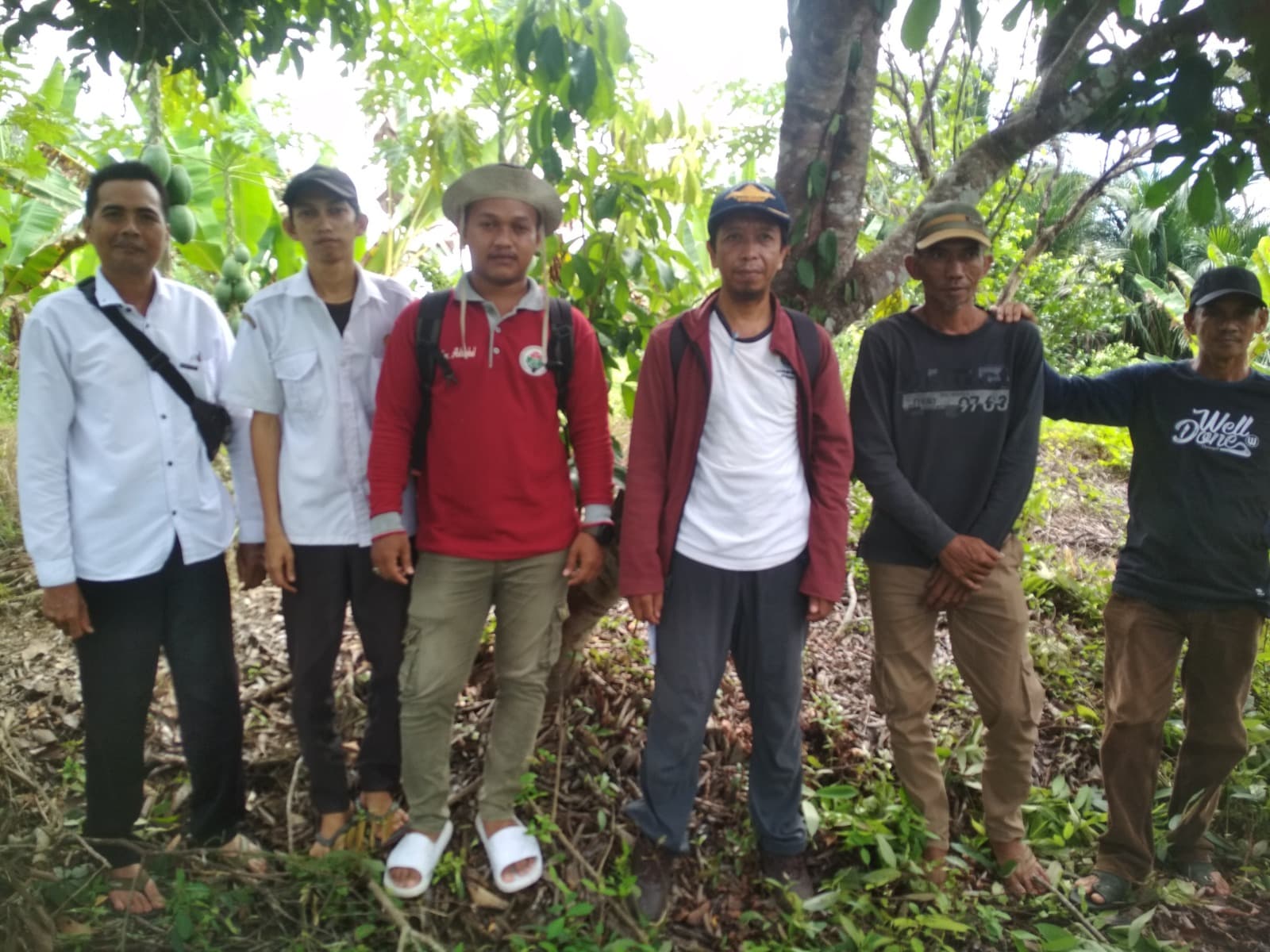 Penegasan Batas Wilayah: Pelacakan Pilar Batas Desa Sungai Alat dan Kaliukan Sukses Digelar