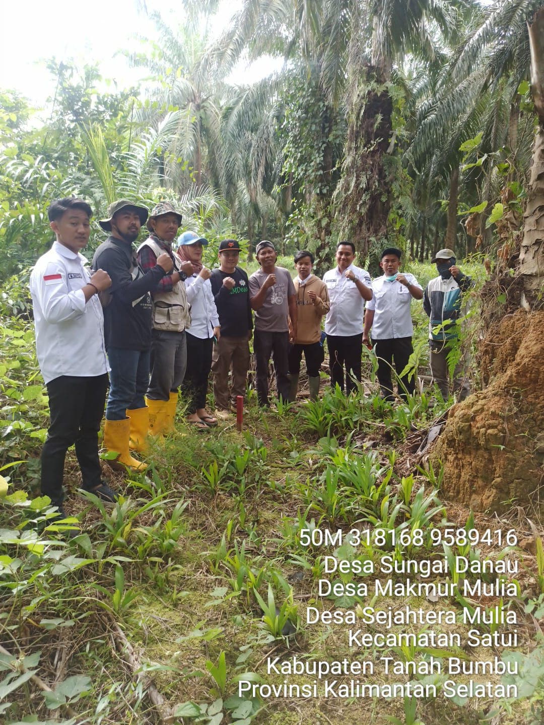 PT Aglonema Delta Wujudkan Batas Desa yang Jelas di Sungai Danau