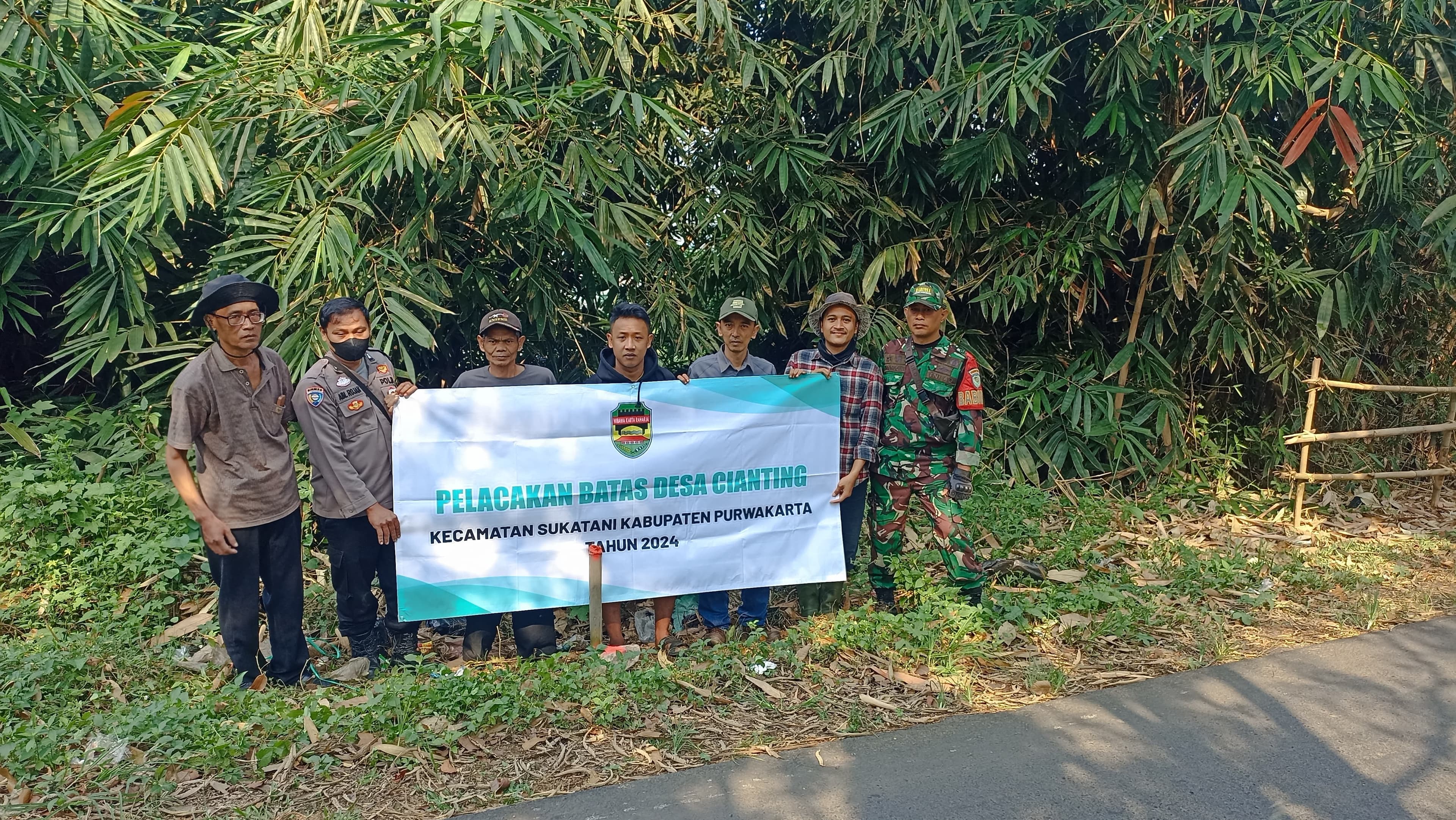 Tim Pilar Kabupaten Purwakarta Sukses Lacak Batas Desa di Kecamatan Sukatani