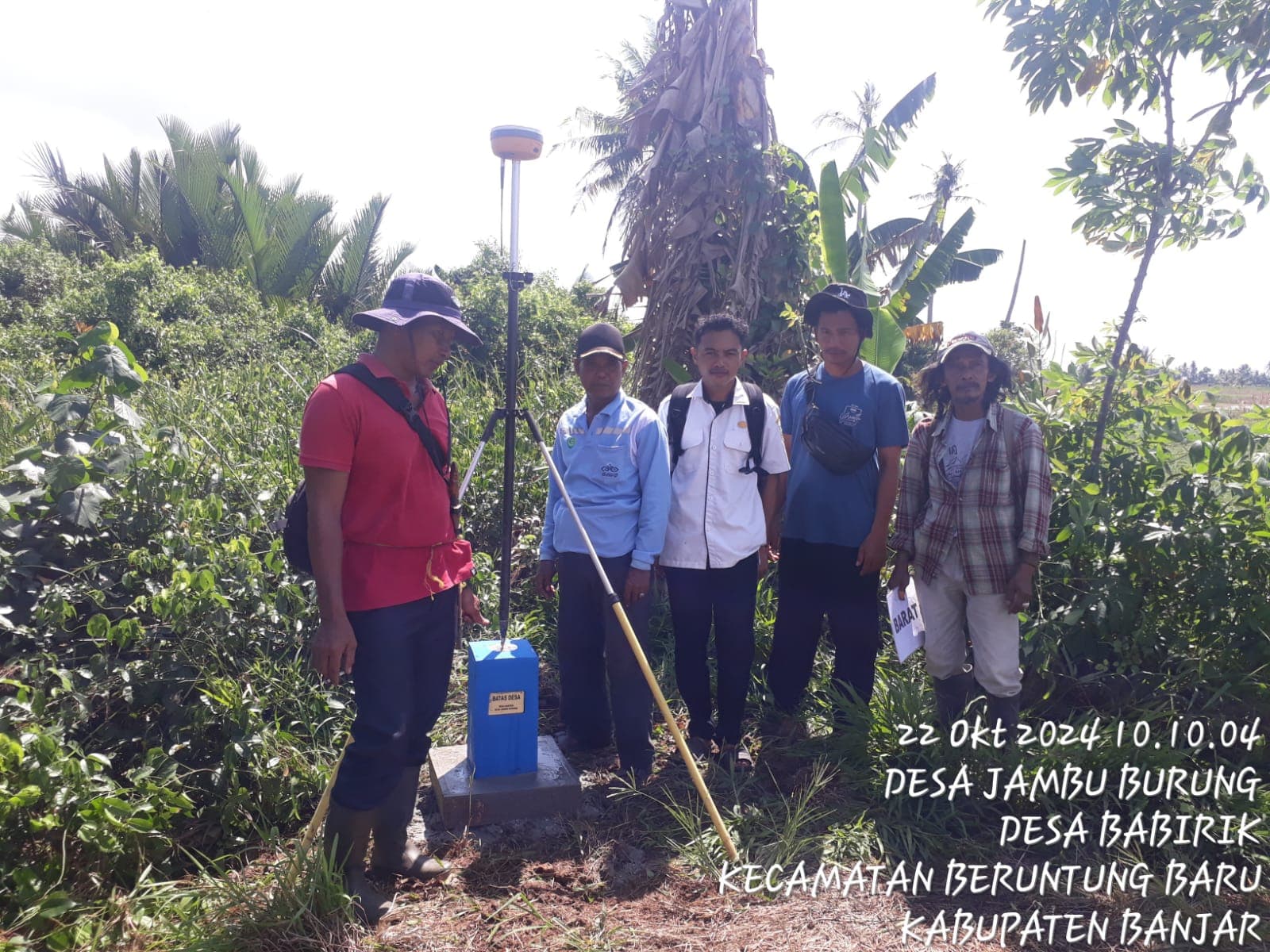 Desa Babirik dan Jambu Burung Tetapkan Batas Wilayah, Cegah Sengketa dan Tingkatkan Keharmonisan