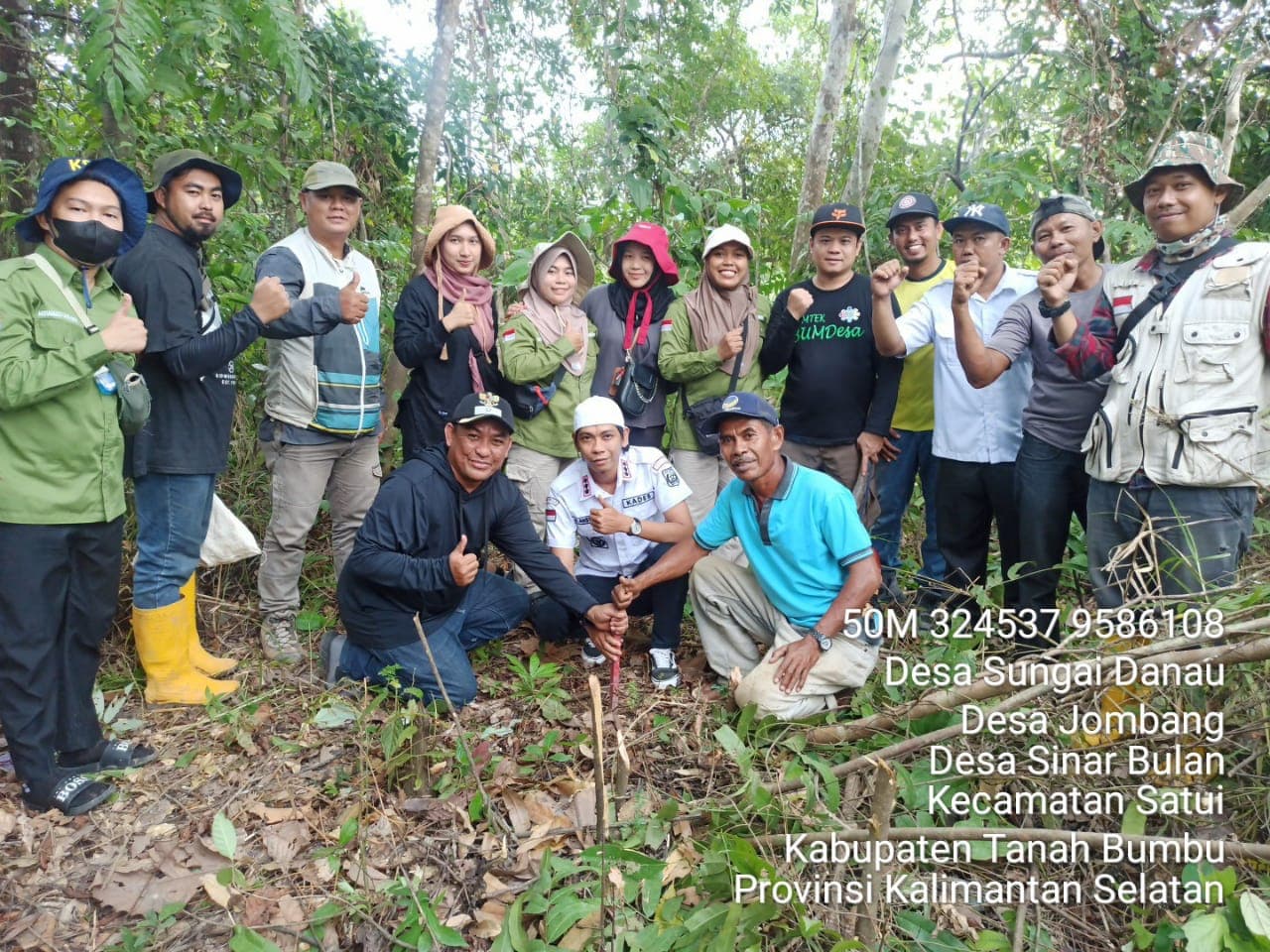 PT Aglonema Delta Memperkuat Sinergi Desa Melalui Pelacakan dan Penetapan Titik Batas Desa